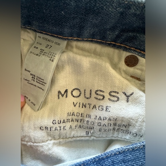 Moussy Vintage Cropped Jeans - Picture 6 of 6